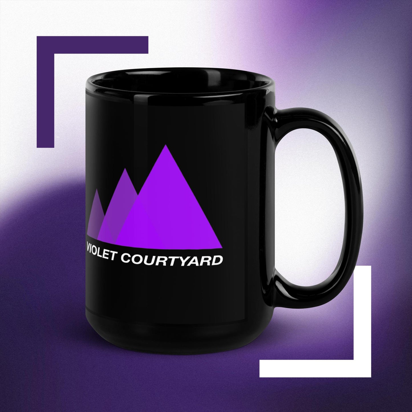 Black Glossy Mug